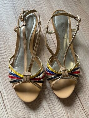 Michelle D Wedge Sandal